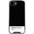 Midnight Black iPhone 16e Clear Case