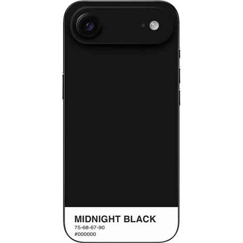 Midnight Black iPhone 17 Air Skin