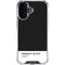Midnight Black iPhone 17 Clear Case