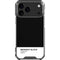 Midnight Black iPhone 17 Pro Max Clear Case
