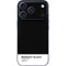 Midnight Black iPhone 17 Pro Max Skin