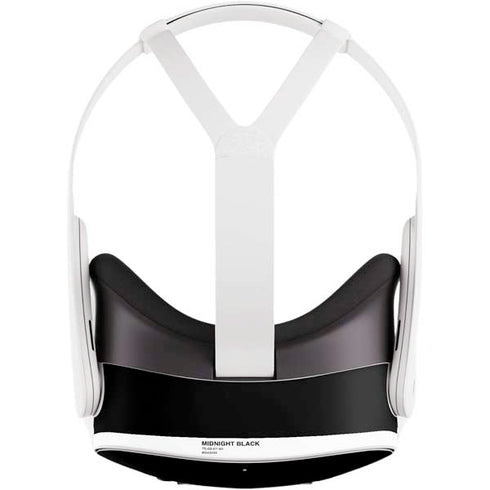 Midnight Black Meta Quest 3S Skin