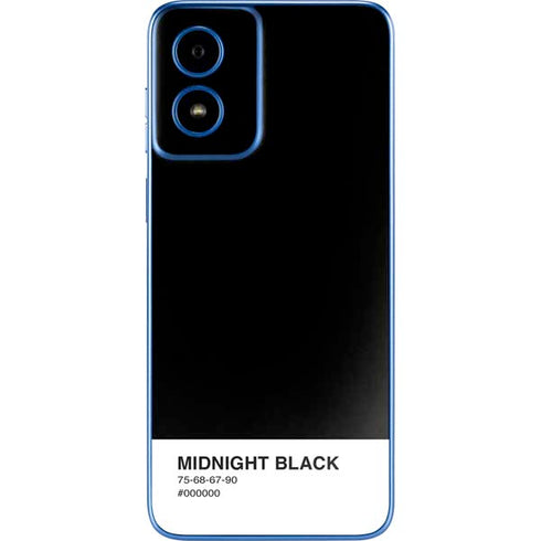 Midnight Black Moto G Play 4G (2024) Skin