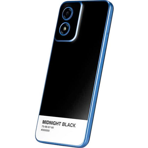 Midnight Black Moto G Play 4G (2024) Skin
