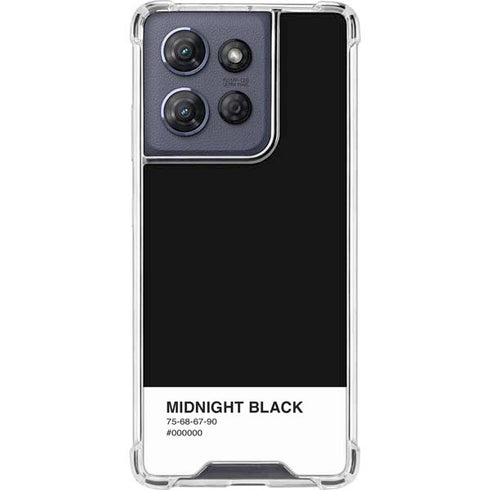 Midnight Black Moto G Play 5G (2025) Clear Case
