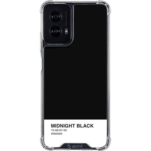 Midnight Black Moto G Power 5G (2024) Clear Case