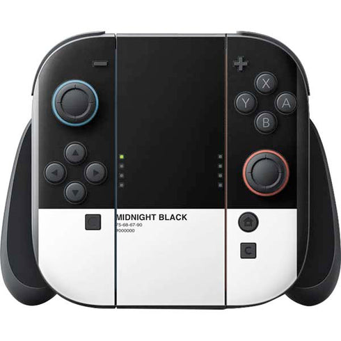 Midnight Black Nintendo Switch 2 (2025) with Joy-Con Skin