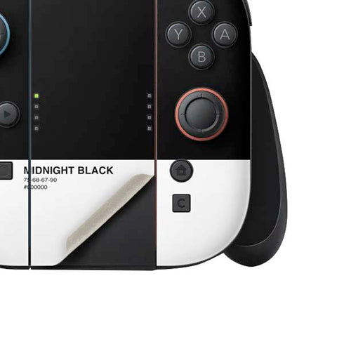 Midnight Black Nintendo Switch 2 (2025) Joy-Con Controller Skin