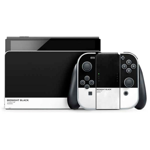Midnight Black Nintendo Skins