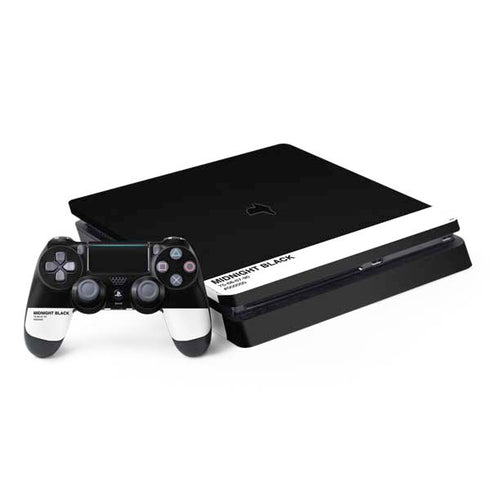Midnight Black PlayStation PS4 Skins