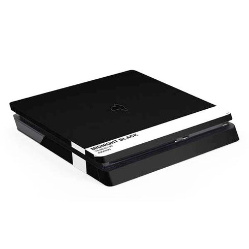 Midnight Black PlayStation PS4 Skins