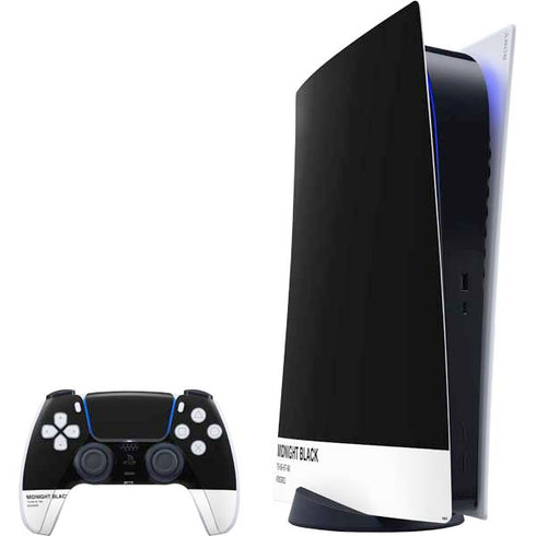 Midnight Black PlayStation PS5 Skins