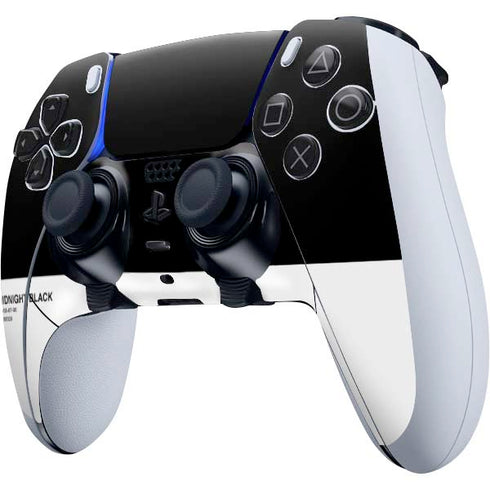 Midnight Black PS5 DualSense Edge Pro Controller Skin