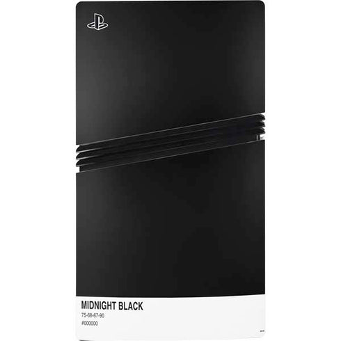 Midnight Black PS5 Pro Bundle Skin