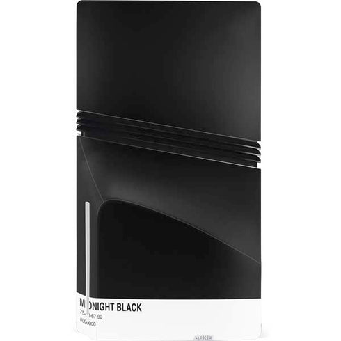 Midnight Black PS5 Pro Disk Bundle Skin