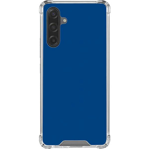 Midnight Blue Galaxy A17 Clear Case