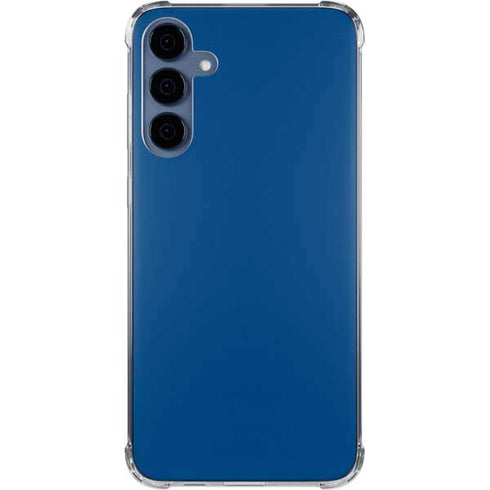 Midnight Blue Galaxy A55 5G Clear Case