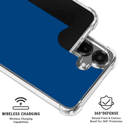 Midnight Blue Galaxy S26 Plus Clear Case