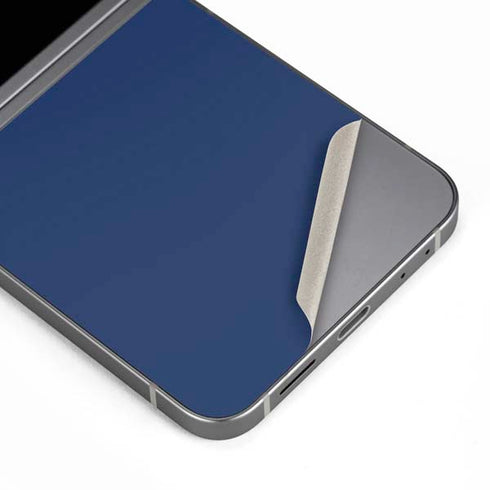 Midnight Blue Galaxy Z Flip6 Skin