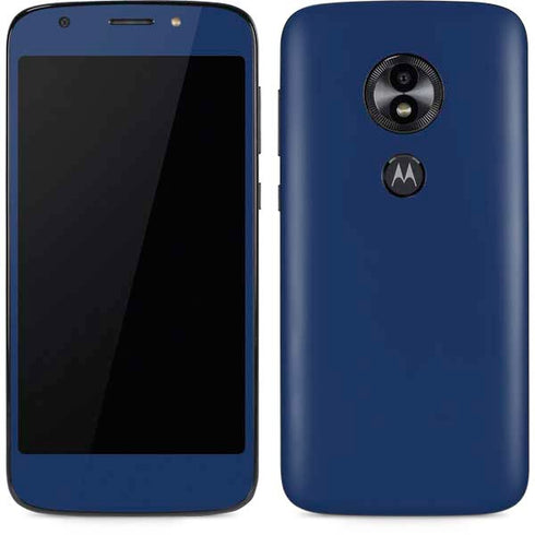 Midnight Blue Moto E5 Play Skin