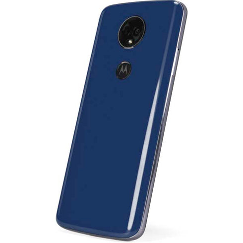 Midnight Blue Moto E5 Plus Skin