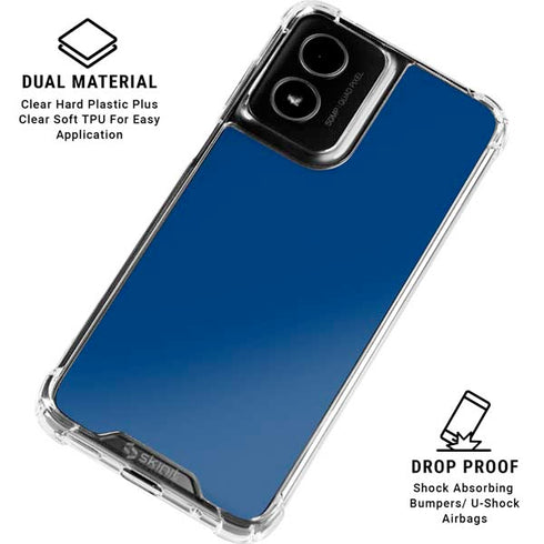 Midnight Blue Moto G Power 5G (2024) Clear Case