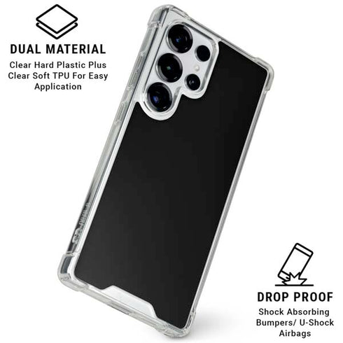 Midnight Galaxy S25 Ultra Clear Case