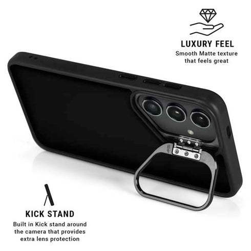 Midnight Galaxy S26 Kickstand Case
