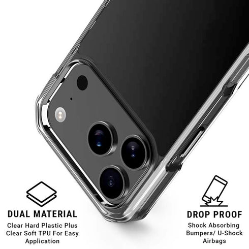 Midnight iPhone 17 Pro Clear Case