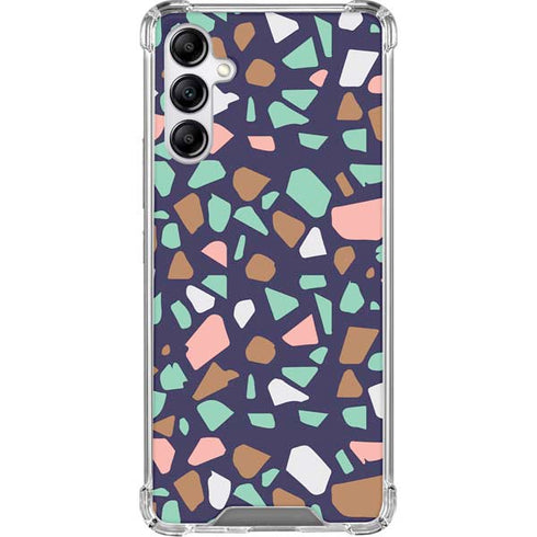 Midnight Terrazzo Gabb Phone 4 Clear Case
