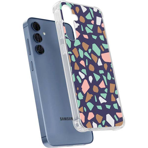 Midnight Terrazzo Galaxy A35 5G Clear Case