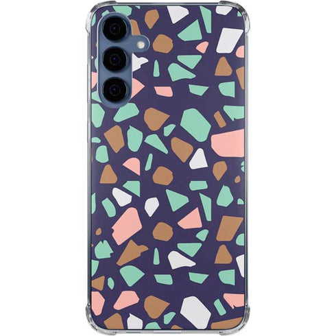 Midnight Terrazzo Galaxy A55 5G Clear Case
