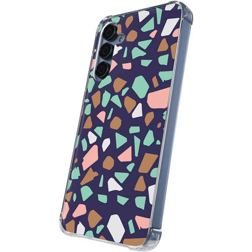 Midnight Terrazzo Galaxy A55 5G Clear Case