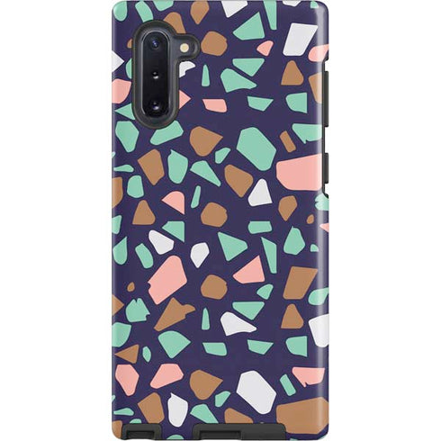 Midnight Terrazzo Galaxy Cases