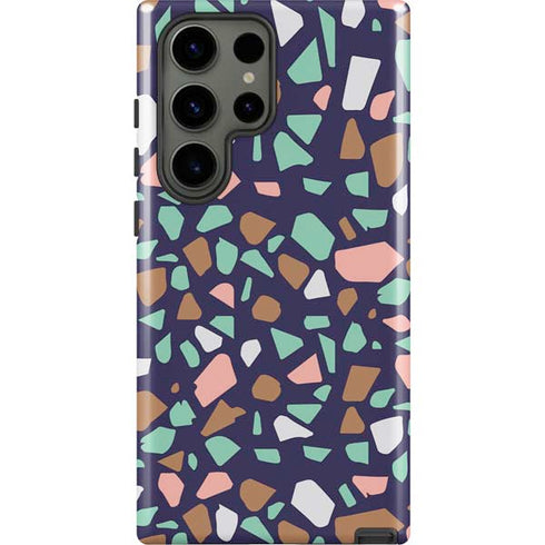 Midnight Terrazzo Galaxy S23 Ultra Pro Case