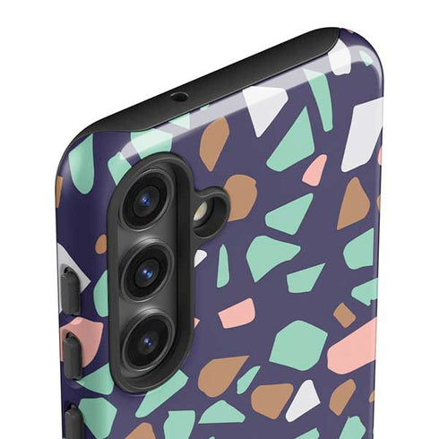 Midnight Terrazzo Galaxy S25 Impact Case