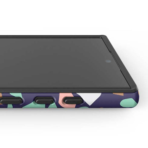 Midnight Terrazzo Galaxy S25 Ultra Impact Case