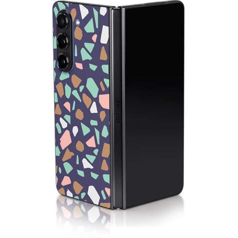 Midnight Terrazzo Galaxy Z Fold5 5G Skin