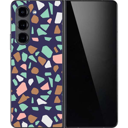 Midnight Terrazzo Galaxy Z Fold5 5G Skin