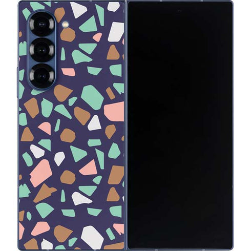 Midnight Terrazzo Galaxy Z Fold6 Skin