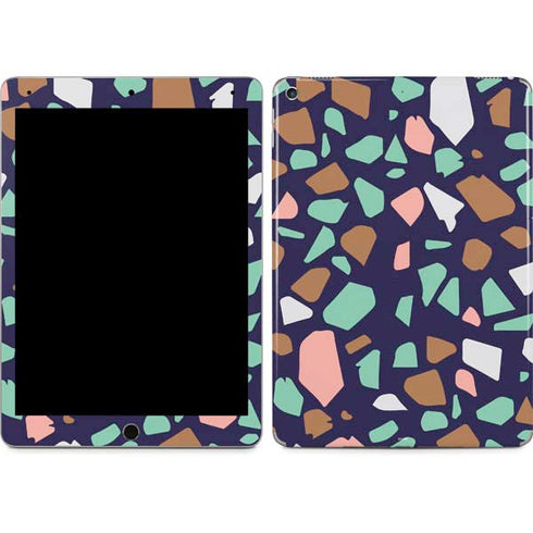 Midnight Terrazzo iPad Skins