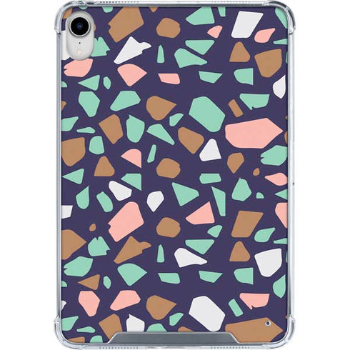 Midnight Terrazzo iPad 11th Gen (2025) Clear Case
