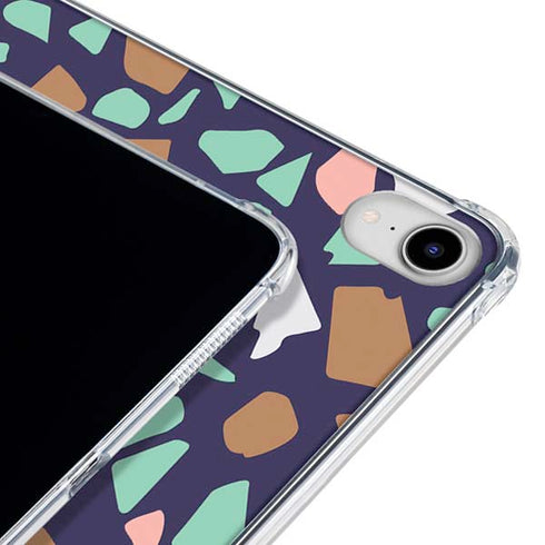 Midnight Terrazzo iPad 11th Gen (2025) Clear Case