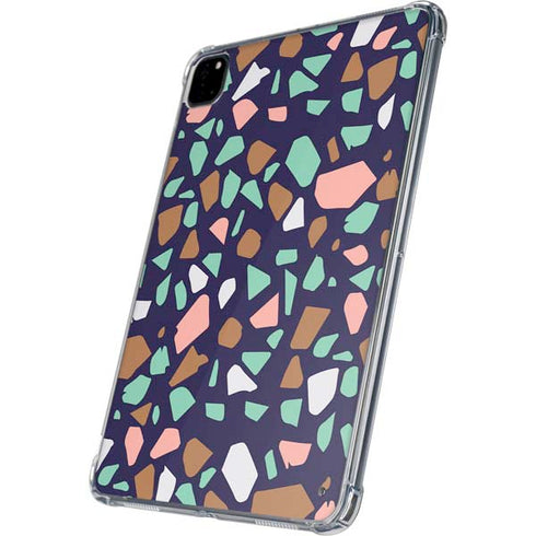 Midnight Terrazzo iPad Pro 11in (2024) Clear Case
