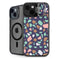 Midnight Terrazzo iPhone 14 Kickstand Case