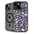 Midnight Terrazzo iPhone 14 Kickstand Case