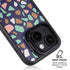 Midnight Terrazzo iPhone 14 Kickstand Case