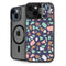Midnight Terrazzo iPhone 15 Kickstand Case