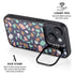 Midnight Terrazzo iPhone 15 Kickstand Case