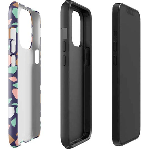 Midnight Terrazzo iPhone 15 Pro Impact Case